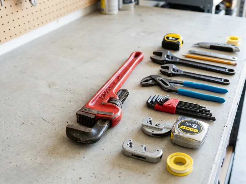 Professional plumbers in Lost City, OK equipped with top-tier tools for residential and commercial plumbing services.